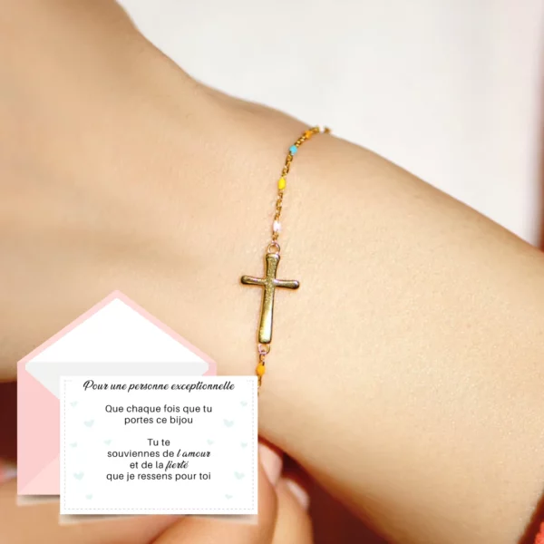 Bracelet Croix Protectrice