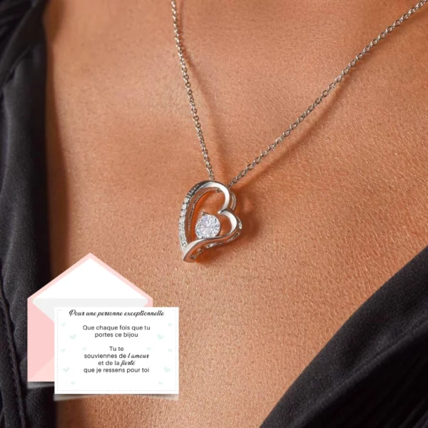 Collier Cœur Scintillant – Image 2
