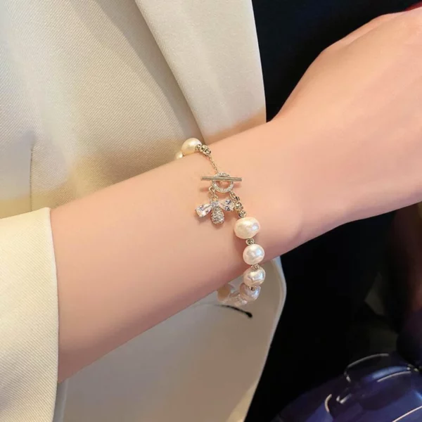 Bracelet perle culture femme​