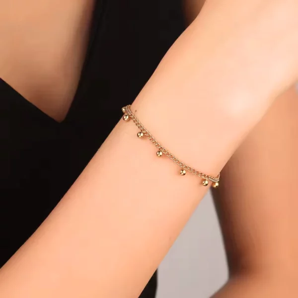 Bracelet or femme Line