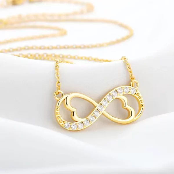 Collier infini Tess