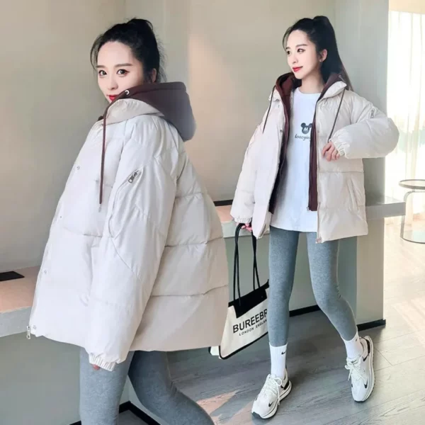 Parka femme imperméable avec capuche