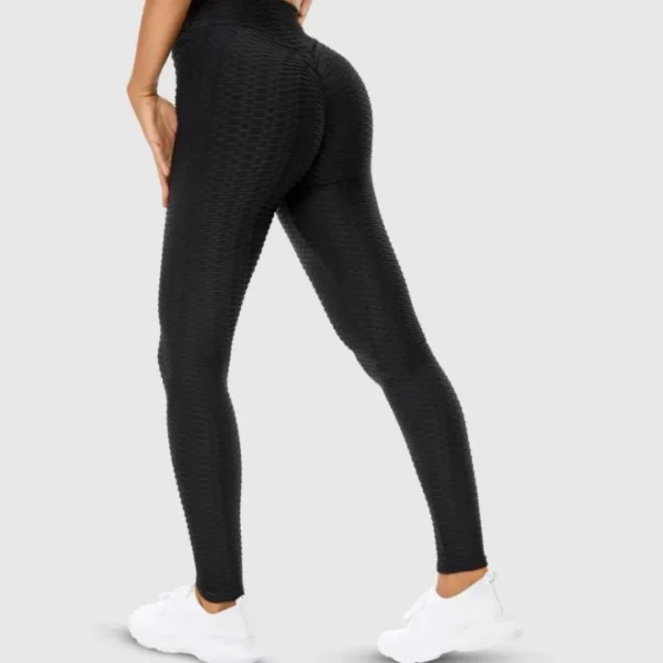 Legging anti-cellulite push up – Fessier galbé, Effet drainant avec un ventre plat, tissu compressif – Image 10