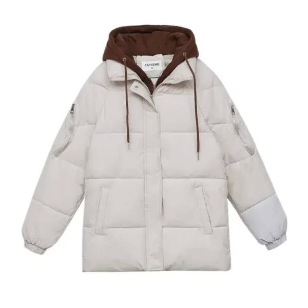 Parka femme imperméable avec capuche – Image 11