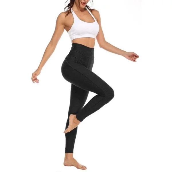 Legging anti-cellulite push up – Fessier galbé, Effet drainant avec un ventre plat, tissu compressif – Image 9