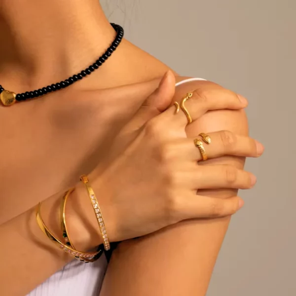 Bague en serpent Céleste – Image 2