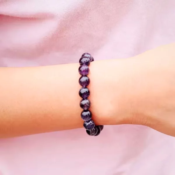 Bracelet amethyste Suzanne – Image 2