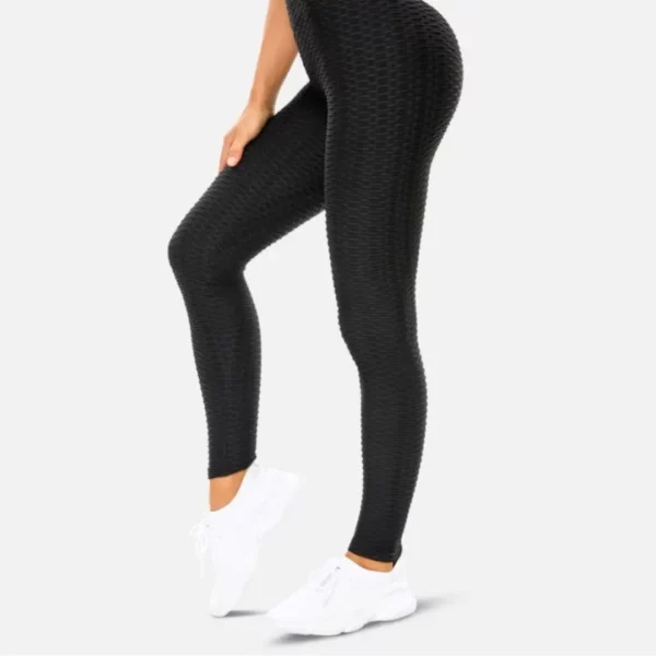 Legging anti-cellulite push up – Fessier galbé, Effet drainant avec un ventre plat, tissu compressif – Image 11