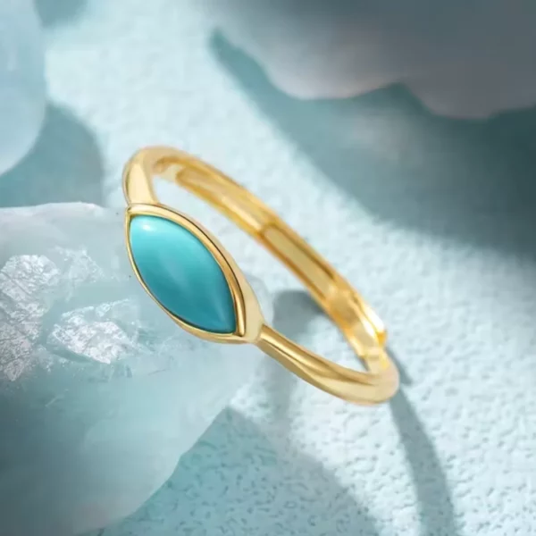 Bague turquoise femme Sofia – Image 2