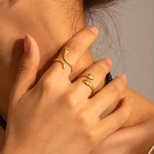 Bague en serpent Céleste – Image 4