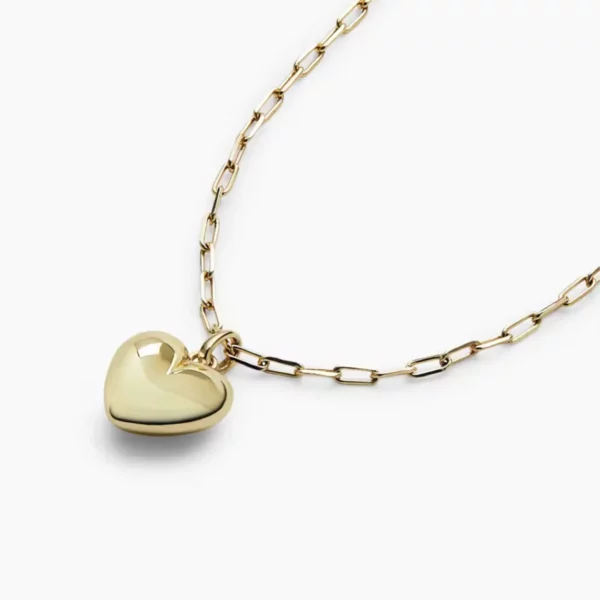 Collier pendentif coeur or Ophélie – Image 4