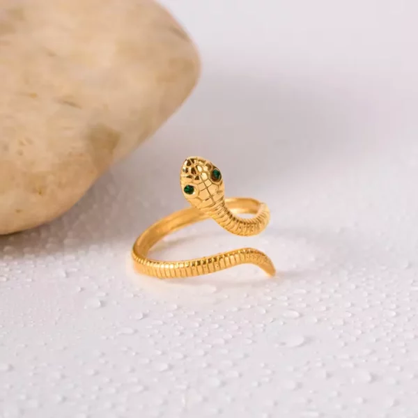 Bague en serpent Céleste – Image 5