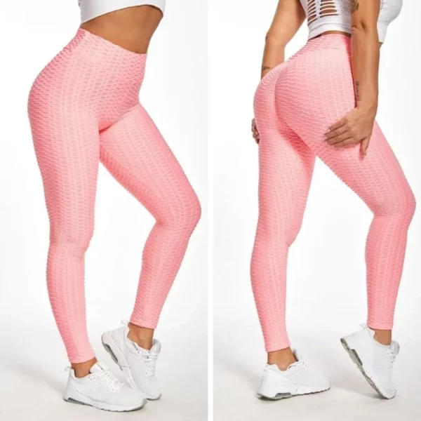 Legging anti-cellulite push up – Fessier galbé, Effet drainant avec un ventre plat, tissu compressif – Image 4