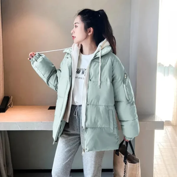 Parka femme imperméable avec capuche – Image 5