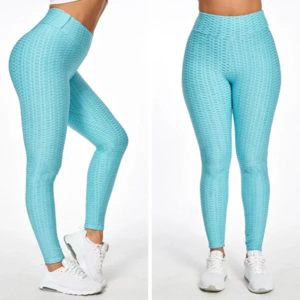 Legging anti-cellulite push up – Fessier galbé, Effet drainant avec un ventre plat, tissu compressif – Image 8