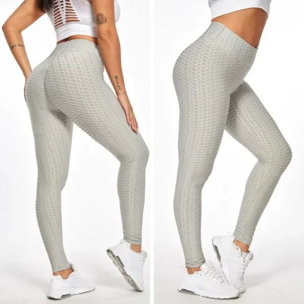 Legging anti-cellulite push up – Fessier galbé, Effet drainant avec un ventre plat, tissu compressif – Image 3