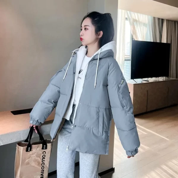 Parka femme imperméable avec capuche – Image 9