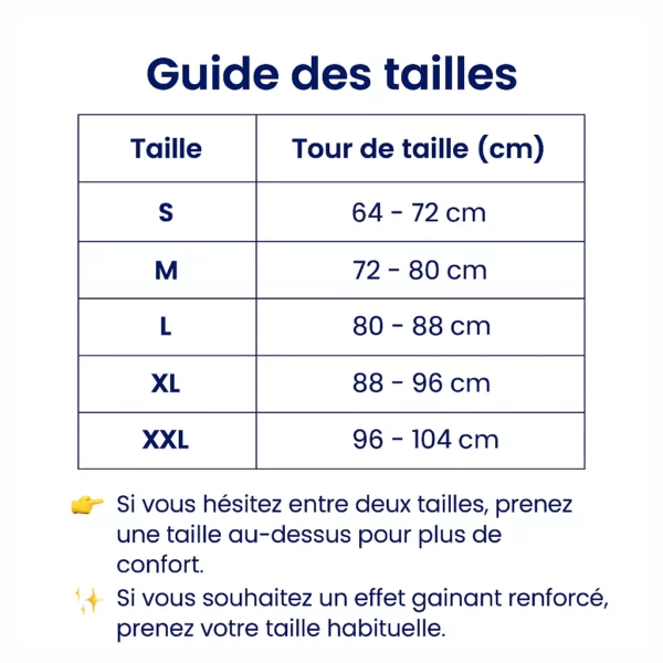 Ceinture amincissante de Sudation femme – Brûle-graisses, effet ventre plat rapide – Image 3