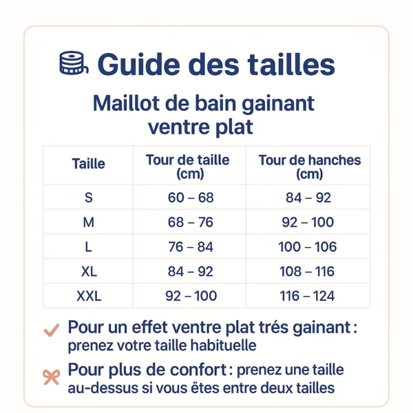 Maillot de bain gainant ventre plat - Effet ventre plat et Silhouette affinée – Image 3