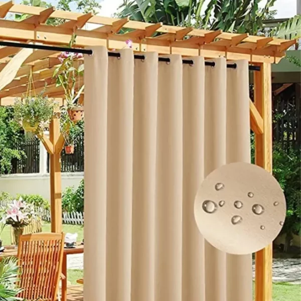 Rideau imperméable exterieur​