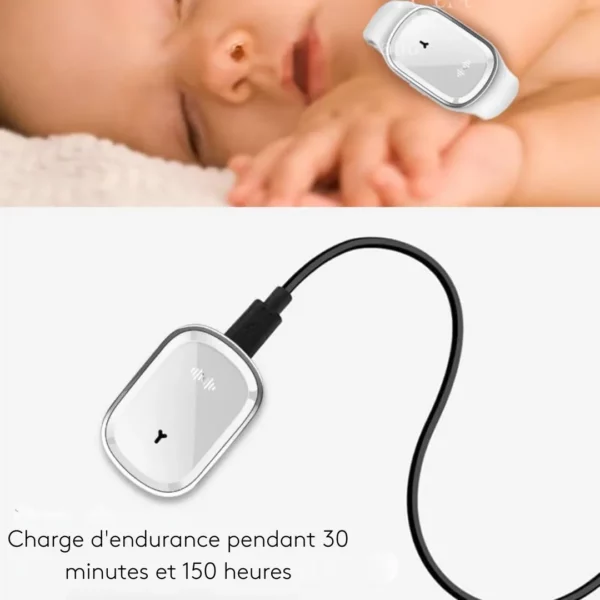 Bracelet anti moustique à ultrasons bébé – Image 5