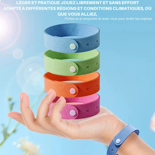 Bracelet anti moustique enfant naturel – Image 2