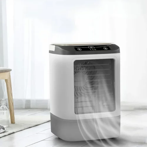 Climatiseur compact sans évacuation chambre – Fraîcheur immédiate sans installation – Idéal pour nuits paisibles et étés caniculaires