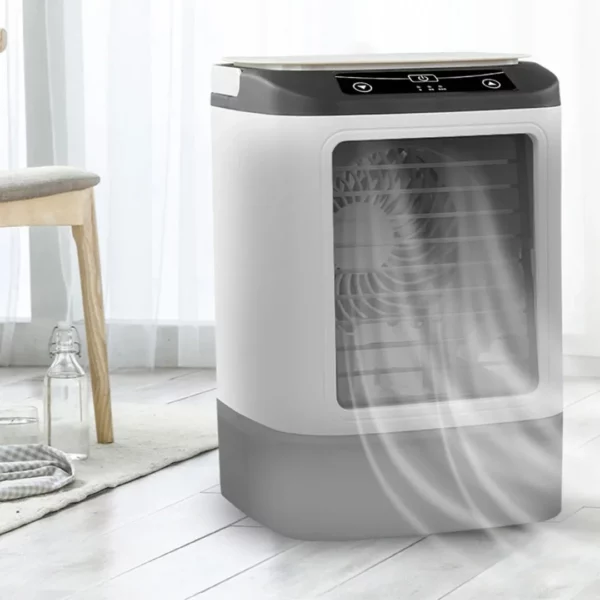 Climatiseur compact sans évacuation chambre – Fraîcheur immédiate sans installation – Idéal pour nuits paisibles et étés caniculaires – Image 3