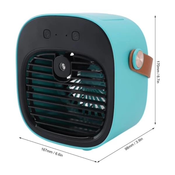 Climatiseur portable chambre sans évacuation – Refroidissement instantané et silencieux pour nuits d'été fraîches – Image 3