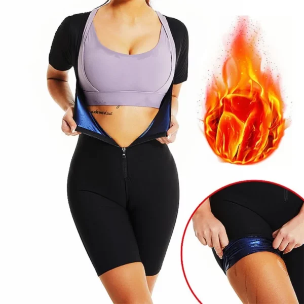 Combi-short de sudation femme – Image 6