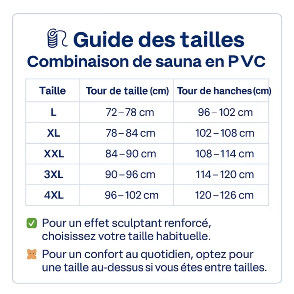 Combinaison de sauna en PVC femme – Transpirez plus, perdez des centimètres, affinez votre silhouette rapidement – Image 3
