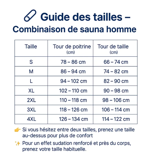 Combinaison de sauna en PVC homme – Accélère la sudation pour brûler les graisses et perdre du poids plus vite – Image 3