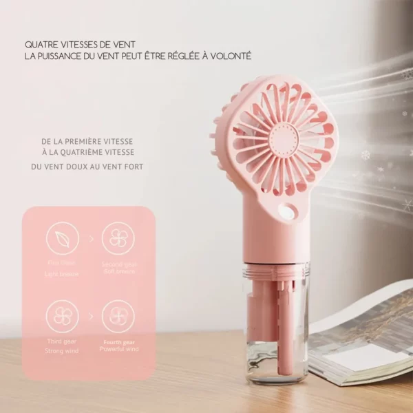 Humidificateur portable USB – Respirez un air pur et hydraté partout – Compact, silencieux et facile à emporter – Image 2