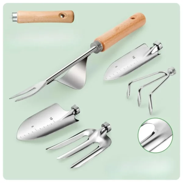 Kit de jardinage en acier inoxydable – Image 8