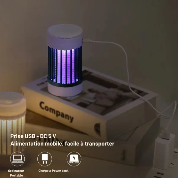 Lampe led anti moustique rechargeable – Image 2