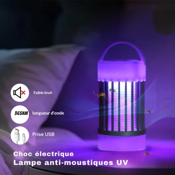Lampe led anti moustique rechargeable – Image 5