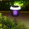 Lampe moustique solaire jardin extérieur
