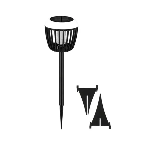 Lampe moustique solaire jardin extérieur – Image 8