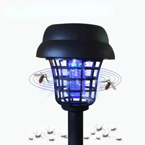 Lampe solaire anti moustique jardin