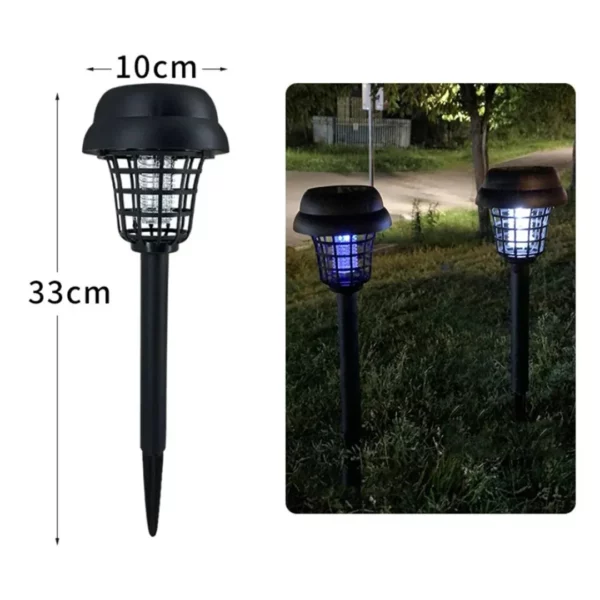 Lampe solaire anti moustique jardin – Image 2