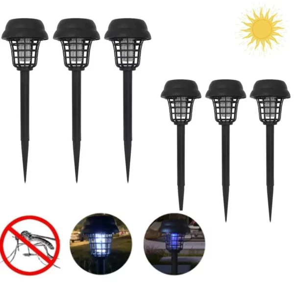 Lampe solaire anti moustique jardin – Image 3
