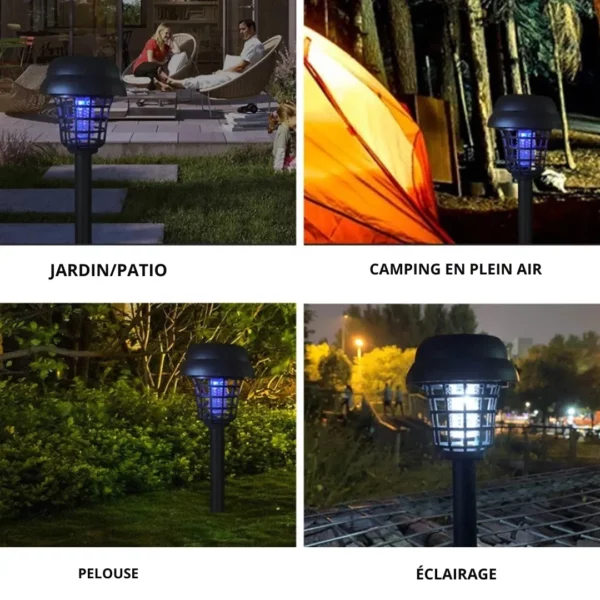 Lampe solaire anti moustique jardin – Image 5