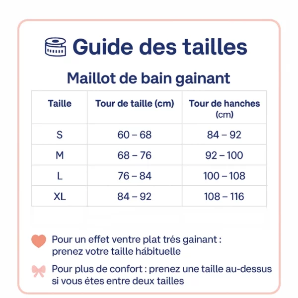Maillot de bain gainant​ femme – Effet ventre plat, maintien parfait et silhouette affinée – Image 3