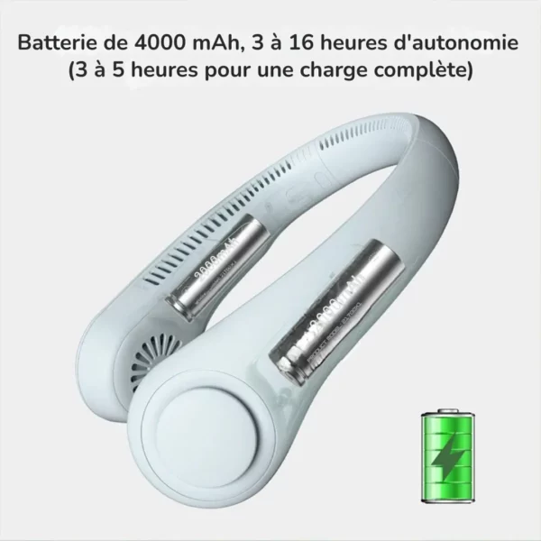 Mini climatiseur de cou intelligent – Rafraîchissement instantané portable pour l'été – Confort personnel partout – Image 5