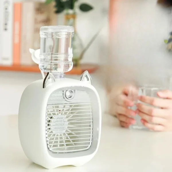 Mini ventilateur renard portable – fraîcheur immédiate en été – compact, léger et ultra mignon pour enfants et adultes – Image 7
