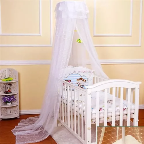 Moustiquaire lit bébé avec support