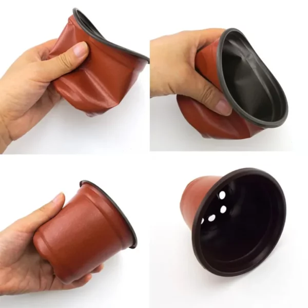 Pot de fleur en plastique – Image 4
