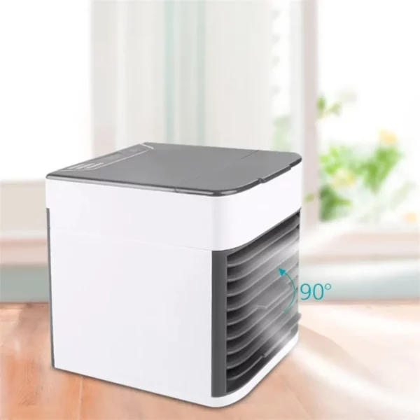 Rafraîchisseur d'air mobile silencieux – Air frais instantané sans bruit pour un confort optimal chez vous – Image 6