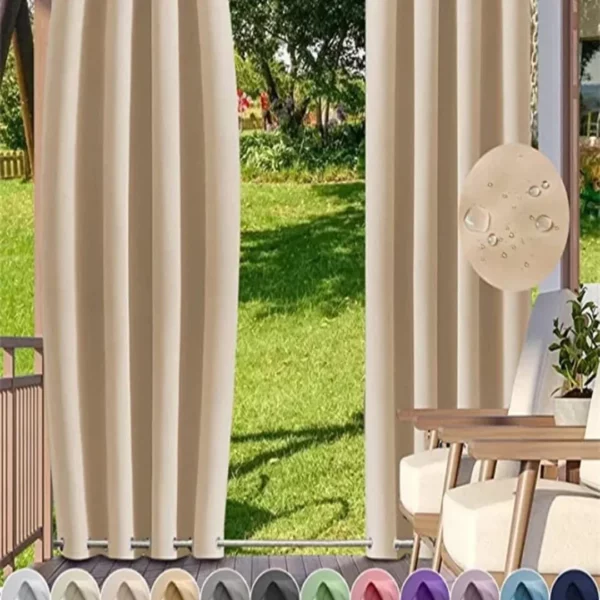 Rideau imperméable exterieur​ – Image 3