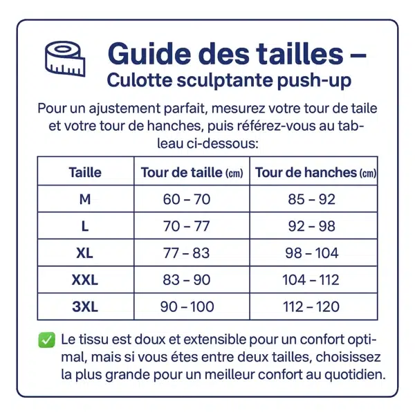 Sous-vêtement remonte fesse​ et hanche – Effet push-up immédiat pour fessier galbé et silhouette sculptée – Image 3